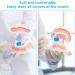 Baluue 100pcs Oral Swabs - Dental Sponge Swabsticks for Mouth & Gum Cleaning | Individual Packages Sawtooth-Shaped - Buy Online on GoSupps.com