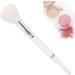 Verdant Touch Beauty Brush Wool Makeup Brush Plastic Handle Blush Highlighter Powder Cosmetics Brush Beauty Tool - Buy Online on GoSupps.com