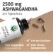 Green Naturals Ashwagandha 2500mg - 180 Vegan Capsules with 127mg Withanolides | 100% Pure & No Additives | 2-Month Supply - Buy Online on GoSupps.com