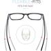 KDOQ TR90 Light Frame Square Blue Light Blocking Glasses Anti Blue Ray Computer Eyewear for Men & Women in Matte Black - Buy Online on GoSupps.com