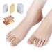Toe Spacers Kit for Bunion Relief Adjustable Toe Separators for Women & Men Bunion Corrector Toe Straighteners for Overlapping Hammer Toe Corrector for Effective Pain Relief