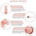 Kesell 20ml Pink Dropper Bottles - 7 Pack Empty Refillable Glass Vials for Essential Oils and Perfume DIY - Rose Gold Cap, 3 Funnels Included - Buy Online on GoSupps.com