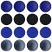 BQSPT 16 Pieces Air Hockey Pucks 2.5 Inch 64mm Heavy Replacement Pucks Air Hockey Tables Pucks for Game Tables Equipment Accessories(8 Thick 12 Grams and 8 Thin 7 Grams)