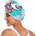 Cute Cartoon Dolphin Girl Hair Towels 2 Pack - Super Absorbent Quick Dry Turbans for Women & Girls - Buy Online on GoSupps.com