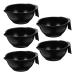 LALAFINA 5pcs Tools Tint Baber Hairstyling Coloring Shaker Tinting Barber Brush Use Painting Random Mixing Supplies Pigment Bowls Salon Color Cup Bowl for Dyeing Hairdressing Thickened Diy 15X13X6CM Random Color