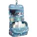 Sechunk Waterproof Travel Toiletry Bag | Hanging Multi-function Cosmetic Makeup Bag for Women (Blue) - Buy Online on GoSupps.com