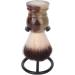 Buy Modern Matte Black Shaving Holder | Universal Brush Stand for Quick Drying & Non-Slip | Practical Metal Shaver Hanger - Buy Online on GoSupps.com