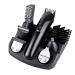 Hair Clippers 6 in 1 Hair Trimmer Clipper Set Multifunctional Rechargeable Hair Clipper Men' s Shaver Styling Tools(Black)