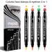 BINGBRUSH 4Pcs Double-head Liquid Stamp Eyeliner - 5 in 1 Shapes Face Stamps Makeup, Waterproof and High Pigment Liquid Eyeliner - Colorful and Slim Gel Felt Tip - Buy Online on GoSupps.com