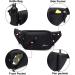 Bawnbag Belt Pocket - Water-Repellent Hip Pocket with Bottle Holder for Hiking & Outdoor Activities | Unisex Black Belt for Men & Women - Buy Online on GoSupps.com