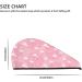 Pink Flamingos & Flowers Microfiber Hair Towel - Super Absorbent Coral Velvet Wrap for Long Curly & Thick Hair - Quick Dry Hair Cap for Women - Buy Online on GoSupps.com