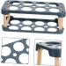 OSALADI Box Egg Carton Egg Holder Bandejas Para Comida Cutlery Tray Household Refrigerator Plastic re-usable Blue 22.3X10.1X8.9CM - Buy Online on GoSupps.com
