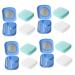 Partykindom 12 sentences Contact lens container portable suitcase eye organizer women's suits Color for the eyes case lens travel set para guardar travel care solution pp frame