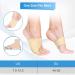 Pink Bunion Toe Separator Sleeves for Women and Men - Pain Relief with Silicone Gel Pads - Toe Corrector for Hammer Toes - Buy Online on GoSupps.com
