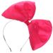 Lurrose Huge Bow Hair Hoop Large Bowknot Christmas Headband Xmas Cosplay Party Supplies for Women (Pink) Picture 2