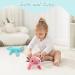 YILITI Axolotl Stuffed Animal Toy 10.8 - Cute Axolotl Plushie Doll Pillow for Kids & Adults (Pink) - Buy Online on GoSupps.com