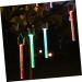 4pcs Acrylic Rod Hanging Light LED Decor Solar Powered Lights Outdoor Christmas Decor LEDs Meteor Lights LED Acrylic Tube Solar Lamp Meteor Shower Rain Lights Transparent Icicle (Transparent) - Buy Online on GoSupps.com