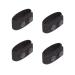 Yndjk 4 pieces belt loop nylon keeper with double push buttons Belt keeper for 2 and 2.25 inch tactical belt loops for tactical police military excavation accessories