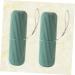 Beaupretty Toothpaste Brush Container - 2 Pieces Travel Tooth Cleaning Organizer in Green 5.5x5.5x19cm | International Shipping Available - Buy Online on GoSupps.com