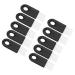HUSHUI 10pcs Multifunctional Electric Shaver Cleaning Brush Stubble Removal Razor Cleaning Tool