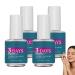 Huile de soin des ongles 3 jours la k ratine et aux acides amin s fortifiante pour ongles fragiles et ab m s huile pour cuticules et ong/les de pieds huiles de croissance quotidienne. (4PCS)