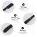 Didiseaon Engraved Razor Holder - Premium ABS Manual Tool for Effortless Grooming | International Shipping Available - Buy Online on GoSupps.com