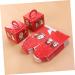 24pcs Box Christmas Party Favor Christmas Cookie Container Christmas Bags Packing Box Candy Box 24pcs Red - Buy Online on GoSupps.com