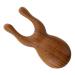 Gogogmy comb made of green sandalwood practical massage comb wear -resistant face massage device. Wear -resistant massage comb wear -resistant head massage devices portable massage comb