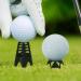 Vefungyan 18pcs Golf Tees for Indoor Training & Driving Range Practice - Black Plastic Tees for Winter Golf Simulator Mats - Buy Online on GoSupps.com