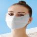Geteawily UV Face Masque Breathable Ice Silk Face Shield Reusable 3D Sun Shield Face for Women Face for Fishing Hiking Cycling Eye Protection grey - Buy Online on GoSupps.com