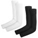 MOZEAT LEN 4 pieces of armrest sun protection sleeves unisex arm sleeve slipproof sleeve long breathable anti -uv arm warmers arm warmer sleeves for basketball volleyball cycling free sport run