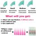 VICTHY 120pcs Colorful Cat Nail Caps with Adhesive and Applicators - Soft Claws Nail Covers for Pet Cats - Buy Online on GoSupps.com