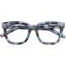 Blue Light Blocking Glasses for Men & Women - Square Demi Blue Style | Shop Now - Buy Online on GoSupps.com
