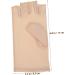 POPETPOP 1 Pair Nail Gloves Gel Lamp Anti-uv Miss Spandex 17x8.5cm Beige - Buy Online on GoSupps.com
