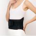 Lordosis Support Belt | XL Black - Self-Heating Waist Protection & Aluminum Panel Support for Optimal Comfort - Buy Now - Buy Online on GoSupps.com