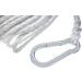 Attwood 11714-2 1/4 x 50' Hollow Braided Polypropylene Anchor Line - White - Buy Online on GoSupps.com