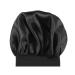 COHEALI Sleep Hat Hair Bonnet Sleep Bonnet Cap Adjustable Reversible Long Hair Bonnet Sleeping Women Men Unisex (Black  56-58cm)