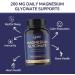 LIIFE Magnesium Glycinate 100mg, Chelated Magnesium with GABA Complex, Supports Restful Sleep, Stress Relief, Bone & Heart Health, High Absorption, 240 Tablets 240 Count (Pack of 1) - Buy Online on GoSupps.com