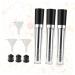FOMIYES Mascaras 3pcs Funnel Empty Storage Bottle Cosmetic Bottle Eyelash Solution Bottle Solvent Bottle Filling Eyelash Remover - Buy Online on GoSupps.com