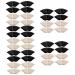 FOMIYES 20 Pairs Heel Pads Shoe Pads for High Heels High Heel Toe Pads Adhesive Heel Pad Heel Cushion Inserts Women Insoles for Shoes Shoe Insert Heel Grips Supplies Care Women's