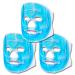 Schramm 3 Set cool masks blue face mask cooling mask cooling mask eye mask gel mask sleep mask relaxation mask gel glasses migraine mask glasses