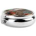 San Francisco Mini Round Pill Box | 3 Compartment Pill Organizer | Portable Travel Medicine Case - Buy Online on GoSupps.com
