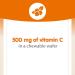 Natural Factors Tangy Orange Vitamin C 500 mg - 90 Chewable Wafers - Buy Online on GoSupps.com