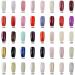 Vishine 8ml Gelpolish Lacquer Shiny Color Soak Off UV LED Gel Nail Polish Manicure Glitter White #1547 1547-8ml - Buy Online on GoSupps.com