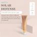 HydroPeptide Solar Defense Tinted Face Sunscreen SPF 30 - 1.7 oz Moisturizing Antioxidant Lotion - Buy Online on GoSupps.com