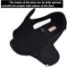 ZXAY Men's Extra Wide Open Toe Diabetic Recovery Slippers in Black - Size 45 (Men 9.5/Women 10.5) - Buy Online on GoSupps.com