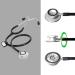 Buy Lightweight Stethoscope for Doctors & Nurses - Flexible Latex-Free Tube Soft Ear Knobs Silver Matt Finish - International Shipping Available - Buy Online on GoSupps.com