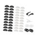 Fomiyes 1 set of anti-slip cover for glasses ear tips for changing the glasses anti-slip glasses pads glasses cushion glasses.