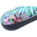 Robust Tropical Glasses Case | Metal Hinge & Structured Cover | Stylish Black Design - Buy Online on GoSupps.com