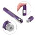 Almocn 2-Piece Medical Pen Light Set for Nurses - Reusable White Light with Pupil Teaching Ruler in Blue-Green & Violet - Buy Online on GoSupps.com